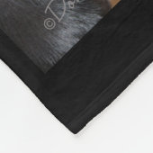 4 Fotocollage | Zwarte Dog Blanket Fleece Deken (Hoek)