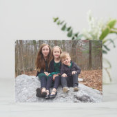 4 Fotokaart voor elke keer Bedankkaart (Staand voorkant)