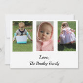 4 Fotokaart voor elke keer Bedankkaart (Achterkant)