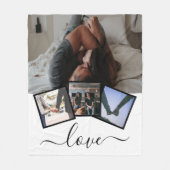 4 Fotoliefhebbers op maat Fleece Deken (Voorkant)