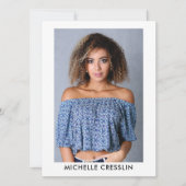 4 Fotomodel Actor Comp Zed Kaart 5.5x7.5 (Voorkant)