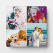 4 Fotoplak met standaard witte Sjabloon Fotoplaat (Voorkant)