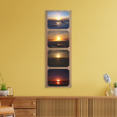 4 Foto's 12"x 36"Verpakt Canvas (Insitu (Woonkamer))