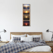 4 Foto's 12"x 36"Verpakt Canvas (Insitu (Slaapkamer))