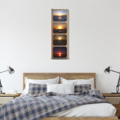 4 Foto's 12"x 36"Verpakt Canvas (Insitu (Slaapkamer))