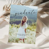 4 foto's Afstuderen Aankondiging