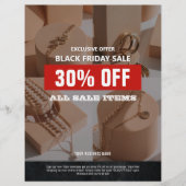 4 Foto's Black Friday Sale Product Promo Flyer (Voorkant)