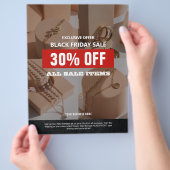 4 Foto's Black Friday Sale Product Promo Flyer (Hand)