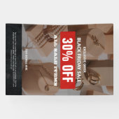 4 Foto's Black Friday Sale Product Promo Spandoek (Horizontaal)