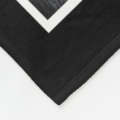 4 Foto's  | Black W Fleece Dog Blanket (Hoek)