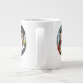 4 foto's collage AFSTUDEERDER custom Foto's Grote Koffiekop (Achterkant)