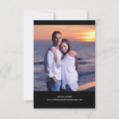 4 foto's collage verticaal - 3x5 rood save the dat date (Achterkant)
