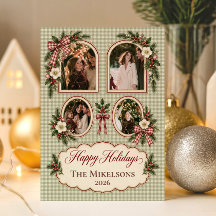 4 Foto's Coquette Engels Kerstfeest