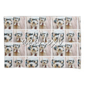 4 Foto's die overal gedupliceerd zijn, kunnen kleu Kussensloop (Voorkant)