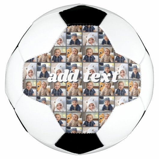 4 Foto's die overal gedupliceerd zijn, kunnen kleu Voetbal (Voorkant)