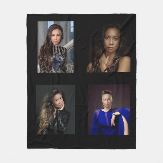 4 Foto's Fleece Deken (Voorkant)