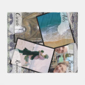 4 foto's HoneyMoon Fleece Deken (Voorkant (Horizontaal))