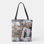 4 Foto's HoneyMoon Steampunk Tote Bag (Achterkant)