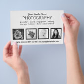 4 Foto's Pro Fotograaf of elk beroep Flyer (Hand)