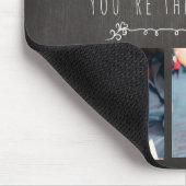 4 foto's Vaderdag hou van je papa kalkbord Muismat (Hoek)