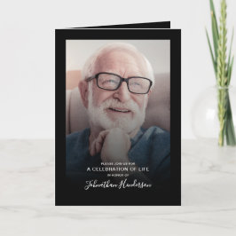 4-Foto's vieren: Life/Funeral/Memorial Fold