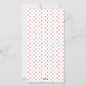 4 foto's vrolijk en kleurrijk feestdagenkaart (Achterkant)