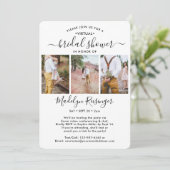 4 Fotoscript Virtual Long Distance Vrijgezellenfee Kaart (Staand voorkant)