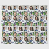 4 Fotoserie en foto-inkuilretrografie Cadeaupapier (Vlak)