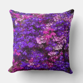 4 Fotosjabloon Bloemen in Paarse Roze Cadeauworp Kussen