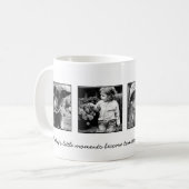4-Fotosjabloon op maat Koffiemok (Voorkant links)