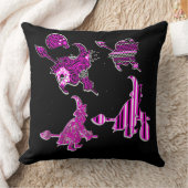 4 friendly witches4 friendly witches flown at nigh kussen (Deken)