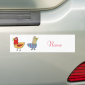 4 Funny Birds Thunder_Cove Bumpersticker (Op auto)
