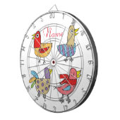 4 Funny Birds Thunder_Cove Dartbord (Voorkant Rechts)