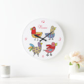 4 Funny Birds Thunder_Cove Grote Klok (Huis)