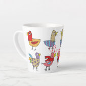 4 Funny Birds Thunder_Cove Latte Mok (Linkerhoek)