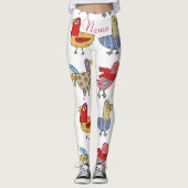4 Funny Birds Thunder_Cove Leggings (Voorkant)