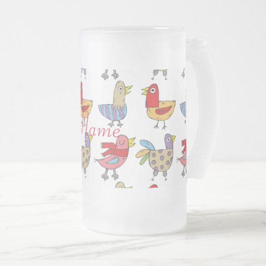 4 Funny Birds Thunder_Cove Matglas Bierpul (Voorkant rechts)