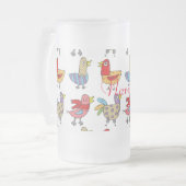 4 Funny Birds Thunder_Cove Matglas Bierpul (Voorkant links)