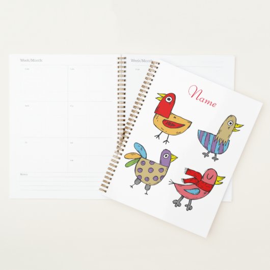 4 Funny Birds Thunder_Cove Planner (Display)