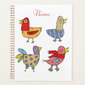 4 Funny Birds Thunder_Cove Planner (Voorkant)