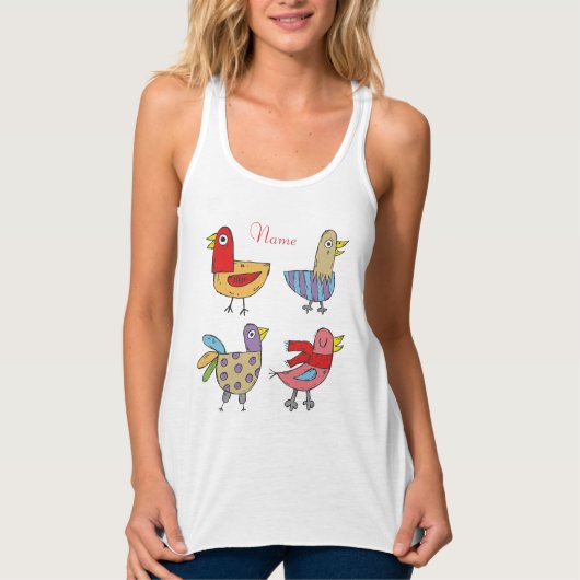 4 Funny Birds Thunder_Cove Tanktop (Voorkant)