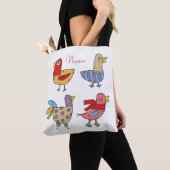 4 Funny Birds Thunder_Cove Tote Bag (Dichtbij)