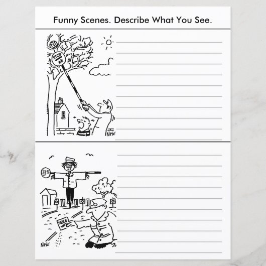 4 Funny Crossing Patrol Lollipop Mannen Cartoons (Voorkant)