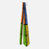 4 Gebouwen Stropdas (Achterkant)