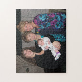 4 Generaties die de uitdaging van de puzzel van de (Verticaal)