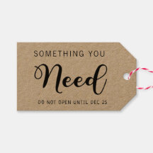 4 Geschenken van Kerstmis Iets Je hebt terug naam 