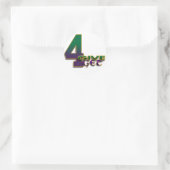 4-geven 4-krijgen 4 Favre sticker (Tas)
