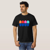 '4 Ghosts' - Mimalist Tees - Nerdy Gifts (Voorkant volledig)