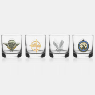 4 glazen voor whisky