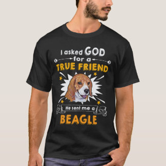 4 God gevraagd - Ware vriend - Een Beagle T-shirt